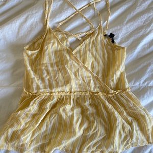 American Eagle striped tank top